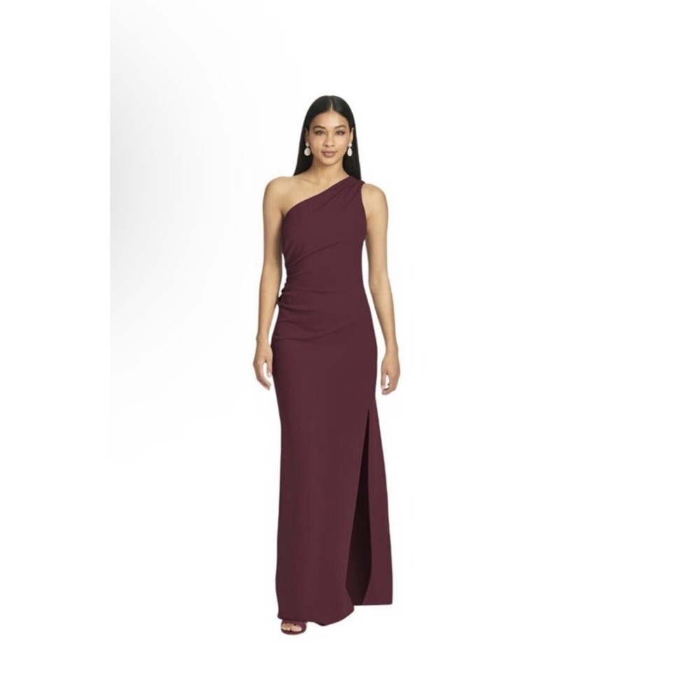 Sachin & Babi CeCe 4-Way Crepe Gown deep wine Size 4
